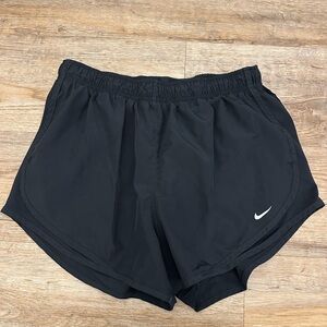 Nike Women's Black Tempo Dri-Fit Athletic Shorts